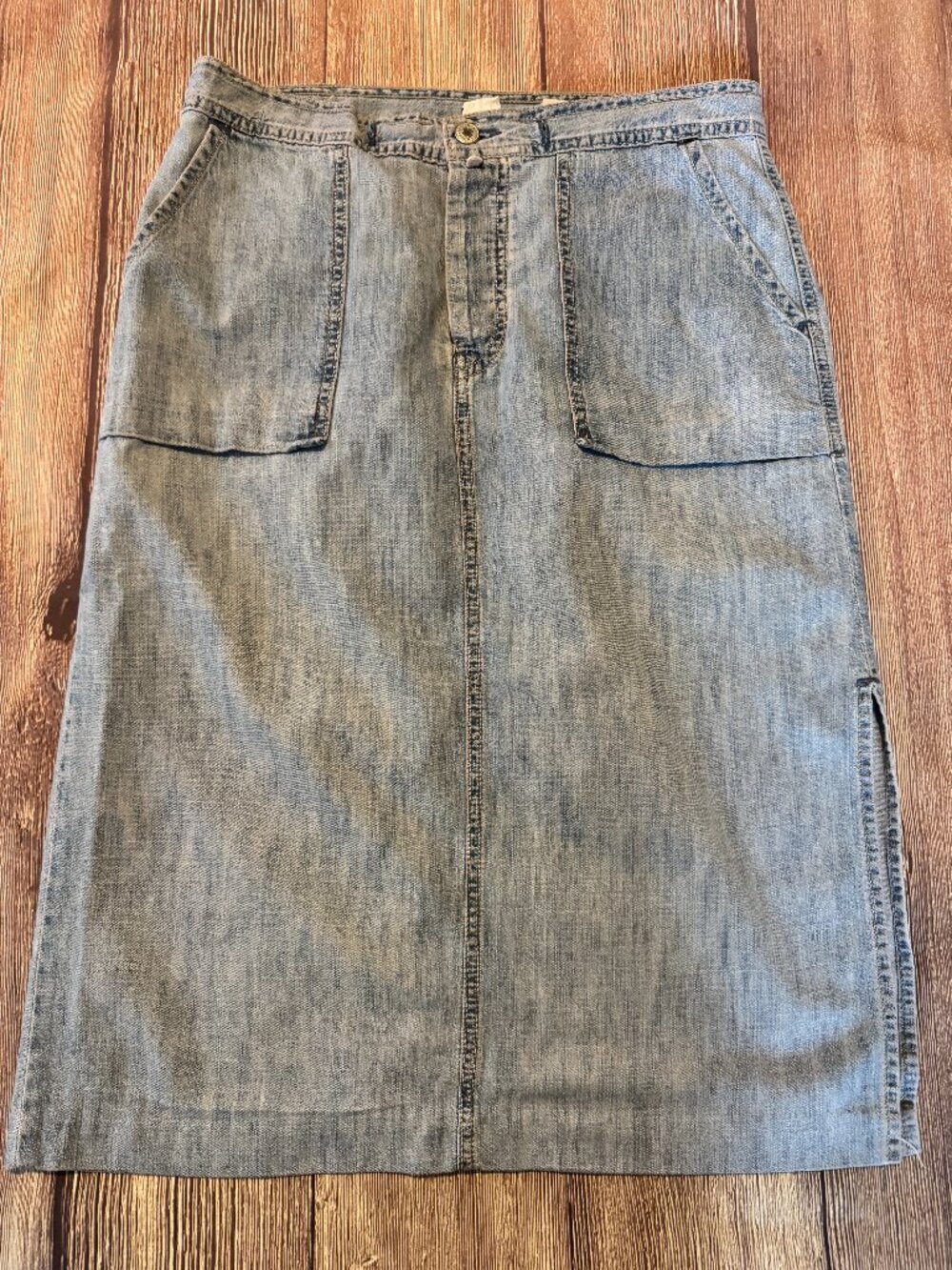 Lucky Brand Vintage Denim Skirt Size 10